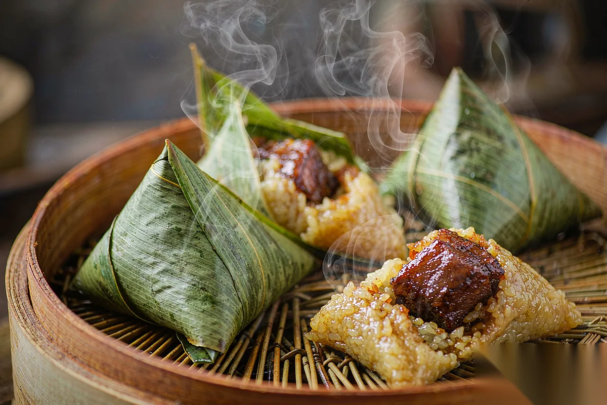 Zongzi: sticky rice, bamboo leaves, and a thousand regional arguments.