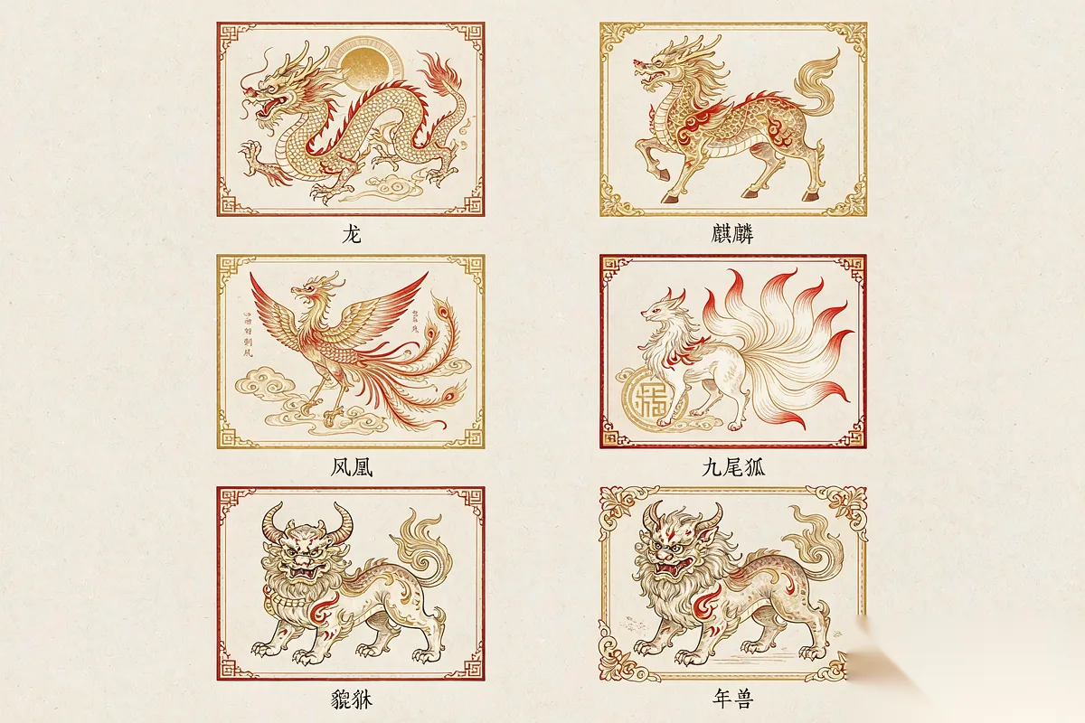 Six creatures that explain China's imagination.