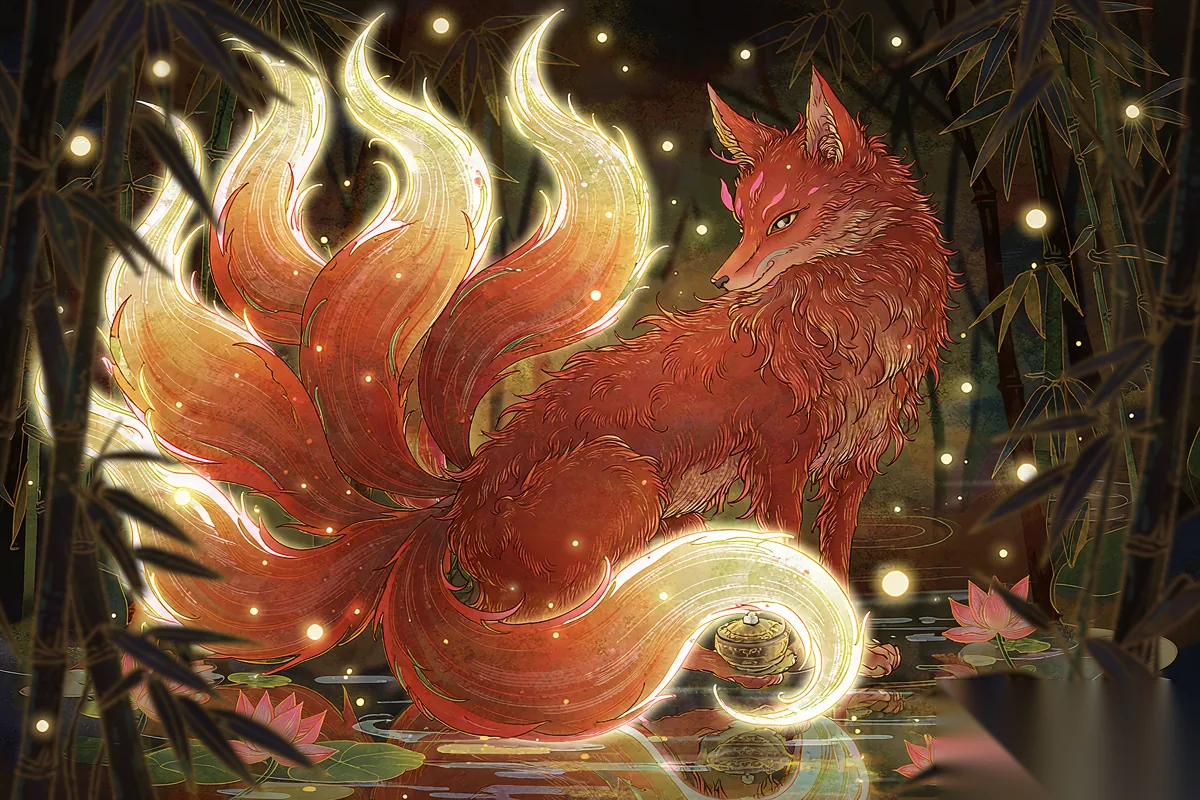 The nine-tailed fox: beautiful, clever, and not entirely trustworthy.