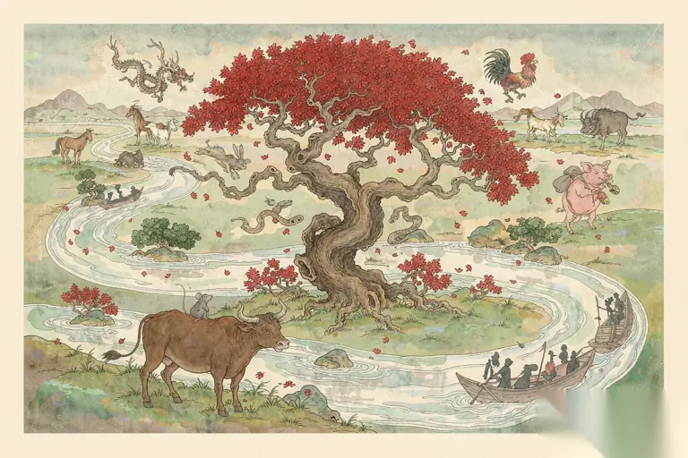 The Chinese zodiac race